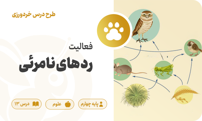 علوم پایه چهارم — درس ۱۳